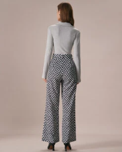 The Grey Lapel Button Down Ribbed Knit Top -Outlet Dress Mix Up Store the lapel button down ribbed top tops nt9wvv