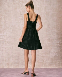 The Black Letter Print Sweater Mini Dress -Outlet Dress Mix Up Store the letter print sweater dress dresses u7t5q2