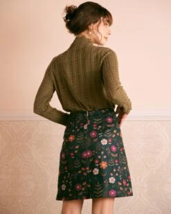 The Mock Neck Textured Long Sleeve Knit Top -Outlet Dress Mix Up Store the mock neck textured knit top tops ofkj4j 639116