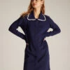 The Navy Peter Pan Collar Sweater Mini Dress