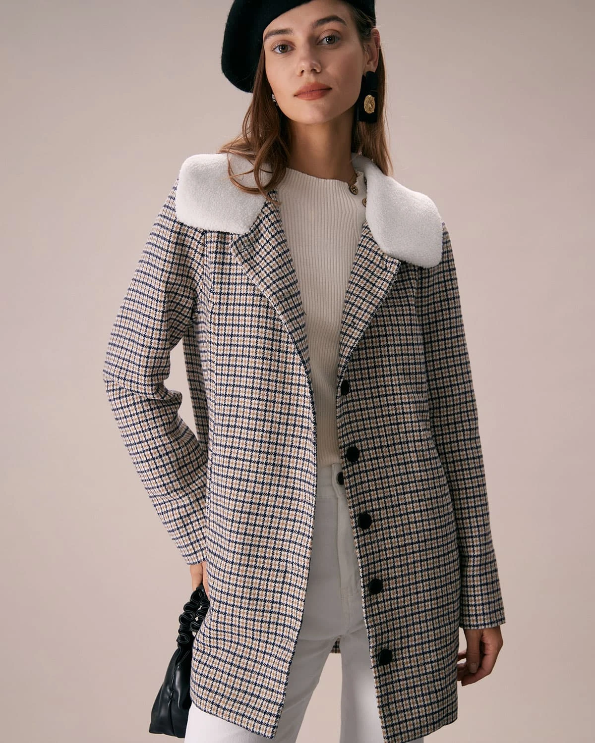 The Khaki Lapel Single Breasted Plaid Blazer 1 The Khaki Lapel Single Breasted Plaid Blazer