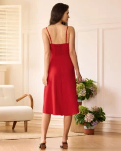 The Red Sweetheart Neck Slip Midi Dress 9 The Red Sweetheart Neck Slip Midi Dress -Outlet Dress Mix Up Store the red sweetheart neck slip midi dress dresses etpzrp