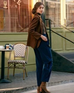 The Solid Collared Single Button Blazer 10 The Solid Collared Single Button Blazer -Outlet Dress Mix Up Store the single button solid color blazer outerwear jkxu7k