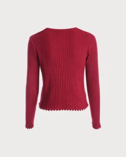 The Solid V Neck Ribbed Cardigan -Outlet Dress Mix Up Store the solid color ribbed cardigan tops isiepv