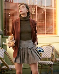 The Solid Turtleneck Ribbed Sweater 15 The Solid Turtleneck Ribbed Sweater -Outlet Dress Mix Up Store the solid high neck knit top tops vr49zn