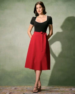 The Black Square Neck Lace Trim Tee 9 The Black Square Neck Lace Trim Tee -Outlet Dress Mix Up Store the square neck lace trim tee tops 0iak7o