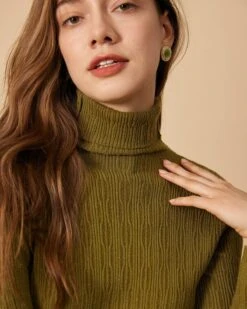 The Solid Textured Turtleneck Knitted Top -Outlet Dress Mix Up Store the textured turtleneck knit top tops 6g7cqx 9cddf2b5 a25f 458d b6a3 6d2f93b81630
