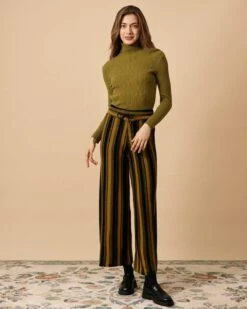 The Solid Textured Turtleneck Knit Top -Outlet Dress Mix Up Store the textured turtleneck knit top tops vq60eh