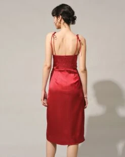 The Solid Sweetheart Neck Tie Shoulder Slit Midi Dress 24 The Solid Sweetheart Neck Tie Shoulder Slit Midi Dress -Outlet Dress Mix Up Store the tie shoulder slit midi dress dresses uuog8u 6cfb7644 0e1f 4a00 b985 b16ce616e44c 804803