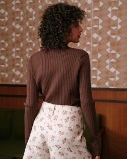 The Solid V Neck Ribbed Knit Top -Outlet Dress Mix Up Store the v neck ribbed knit sweater tops qqe5qs