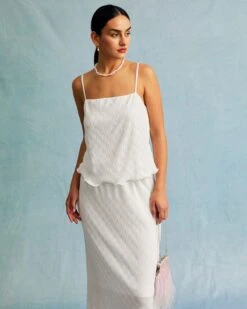 The White Water Ripple Textured Hem Cami Top -Outlet Dress Mix Up Store the white wave hem cami top tops 6acyk3 891392