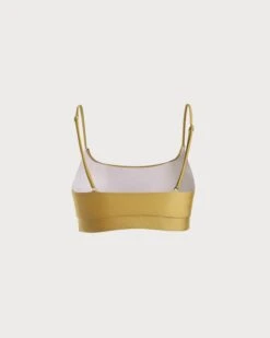 The Yellow Cutout Bikini Top -Outlet Dress Mix Up Store the yellow hollow out bikini top bikinis l3b8l9 830552