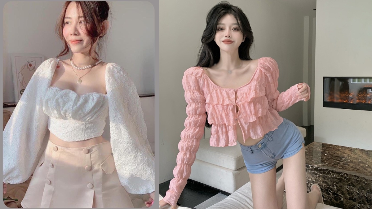 Outlet Dress Mix Up Store -Outlet Dress Mix Up Store phoi do nu voi ao croptop 3